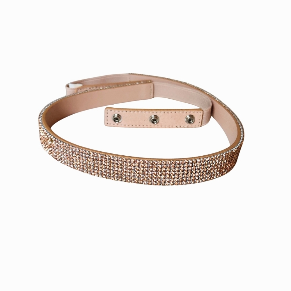 Crystal Embellished Waist Belt